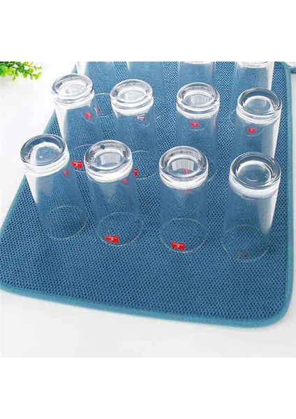 3'lü Bulaşık Kurutma Matı, Emici Mikrofiber Bulaşık Süzgeçleri, Mutfak Tezgahı Boyutu 20X15 Inç, Bulaşık Kurutma Pedi (Yurt Dışından) fırsatları