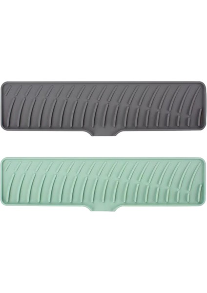 Mutfak Musluğu Silikon Mat Damlama Koruma Pedleri Musluk Su Toplayıcı Mat Lavabo Gider Pedi Su Geçirmez Kaymaz Banyo (Yurt Dışından)