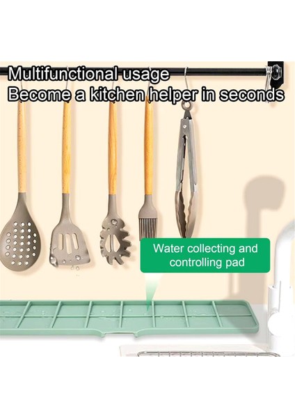 Mutfak Musluğu Silikon Mat Damlama Koruma Pedleri Musluk Su Toplayıcı Mat Lavabo Gider Pedi Su Geçirmez Kaymaz Banyo (Yurt Dışından) indirimleri
