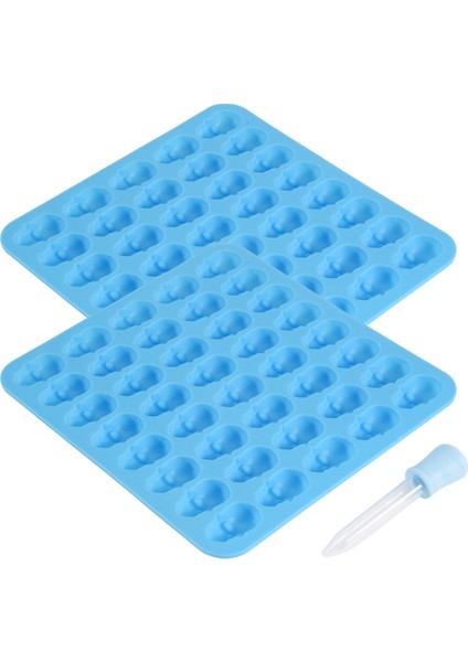 Adet Sakızlı Kafatası Şeker Kalıpları Silikon, 1 Damlalıklı Çikolatalı Sakızlı Kalıplar Yapışmaz Gıda Sınıfı Silikon Şeker Mavisi (Yurt Dışından) modelleri