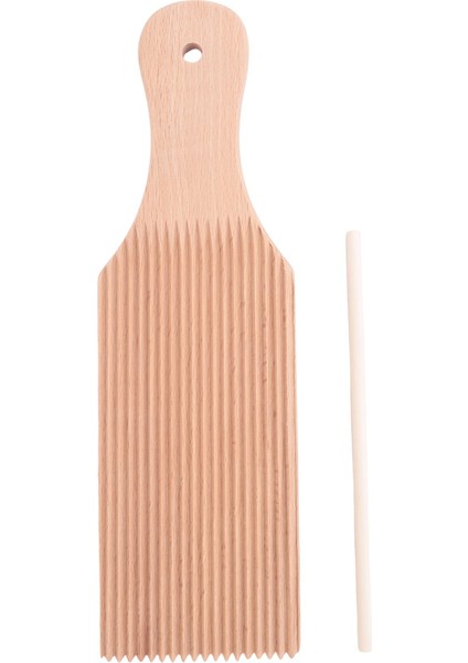 Erişte Ahşap Tereyağı Masası ve Popsicle'lar Kolayca Ev Yapımı Makarna ve Yapışmaz Tereyağı Makarna Tahtası Gnocchi Rulosu Yapın (Yurt Dışından)