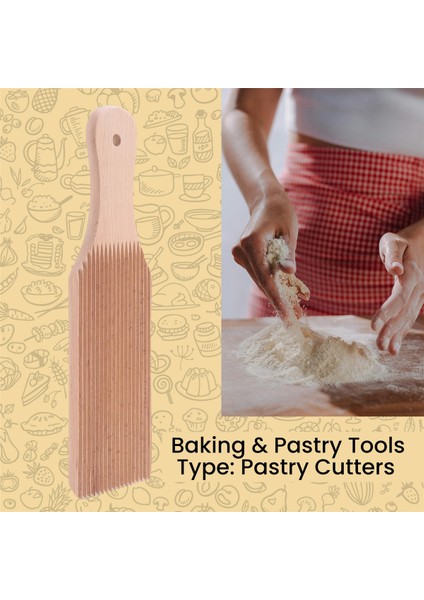 Erişte Ahşap Tereyağı Masası ve Popsicle'lar Kolayca Ev Yapımı Makarna ve Yapışmaz Tereyağı Makarna Tahtası Gnocchi Rulosu Yapın (Yurt Dışından) indirimleri