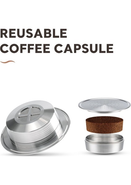 Senseo HD7801 Kahve Makinesi Için Yeniden Kullanılabilir Kahve Kapsülleri, Paslanmaz Çelik Doldurulabilir Kahve Podları, Kahve Kaşığı ve Fırçası (Yurt Dışından) fiyatları