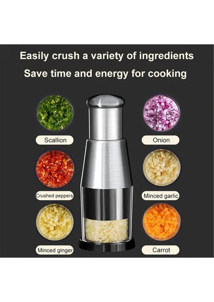 Sarımsak Ezici Çok Fonksiyonlu Manuel Sarımsak Kesici Sarımsakları Doğrama Makinesi (Yurt Dışından) fırsatları