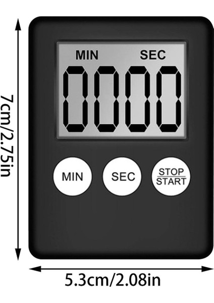 Dijital Mutfak Zamanlayıcısı, Zamanlayıcı, Yumurta Zamanlayıcısı, Iş, Spor Zamanlayıcısı, Oyun, Pişirme Zamanlayıcısı, 2'li Paket Siyah (Yurt Dışından) fiyatları