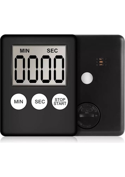 Dijital Mutfak Zamanlayıcısı, Zamanlayıcı, Yumurta Zamanlayıcısı, Iş, Spor Zamanlayıcısı, Oyun, Pişirme Zamanlayıcısı, 2'li Paket Siyah (Yurt Dışından) modelleri