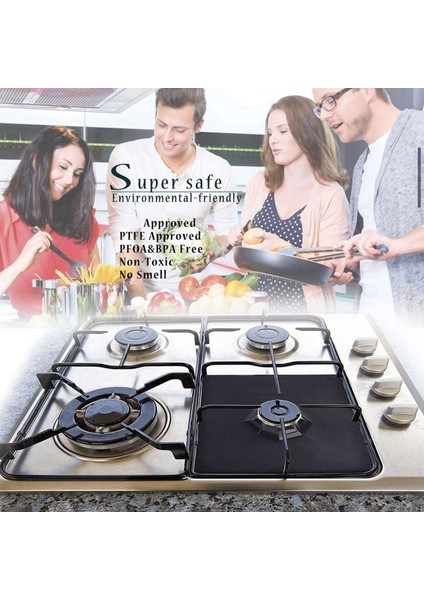 15 Adet Gazlı Ocak Koruyucuları Ocak Kapağı Astarı Temizleme Matı Gazlı Ocak Üstü Koruyucu, Gümüş (Yurt Dışından) fiyatları