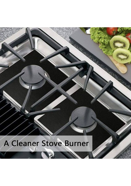 15 Adet Gazlı Ocak Koruyucuları Ocak Kapağı Astarı Temizleme Matı Gazlı Ocak Üstü Koruyucu, Gümüş (Yurt Dışından) fırsatları