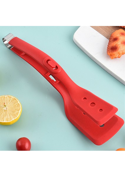 Biftek Kelepçesi Paslanmaz Çelik Silikon Mutfak Maşası Ayarlanabilir Barbekü Spatula ve Kelepçe Çok Amaçlı Balık Tutucu (Yurt Dışından) modelleri