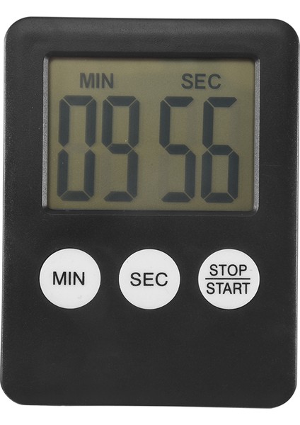 Süper Ince LCD Dijital Ekran Mutfak Zamanlayıcısı Kare Pişirme Geri Sayım Geri Sayım Alarm Mıknatıslı Saat (Yurt Dışından) modelleri