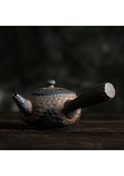 Japon Kaba Seramik El Yapımı Çaydanlık Isıtıcısı Seramik Retro Çay Isıtıcısı Mumluk Çay Ocağı Kung Fu Çaydanlık C (Yurt Dışından) indirimleri