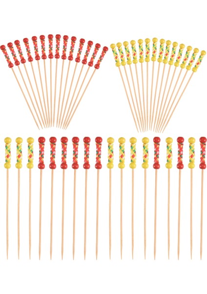200 Adet Bambu Meyve Çubukları, Parti, Tapas, Atıştırmalıklar, Sandviç, Kanepe, Meze, Meyve Şiş, Barbekü Için Ahşap Kürdanlar (Yurt Dışından) modelleri