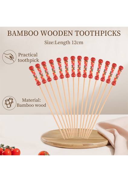 200 Adet Bambu Meyve Çubukları, Parti, Tapas, Atıştırmalıklar, Sandviç, Kanepe, Meze, Meyve Şiş, Barbekü Için Ahşap Kürdanlar (Yurt Dışından) fırsatları