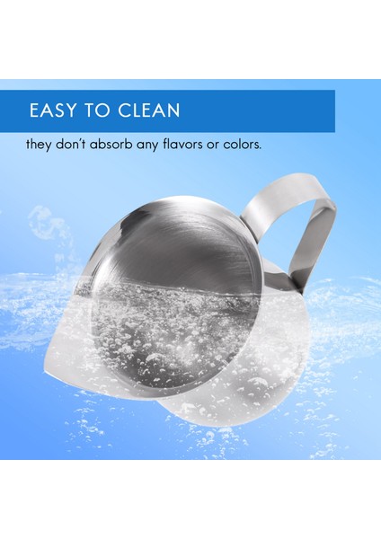 2'li Paket 3 Oz Paslanmaz Çelik Çan Kreması Espresso Shot Köpürtme Sürahisi Bardak Latte Art Espresso Ölçü Kabı (Yurt Dışından) indirimleri