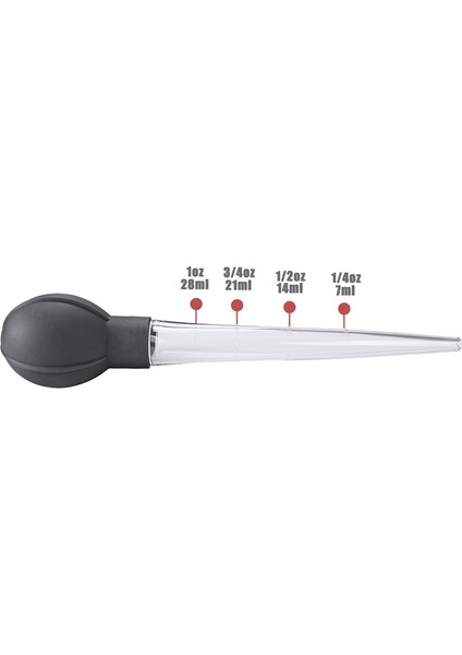 28 ml Mutfak Pişirme Aletleri Hindi Yağı Damlalığı Tavuk Barbekü Gıda Bastırıcı Şırınga Şeffaf Boru Boru (Yurt Dışından) fırsatları