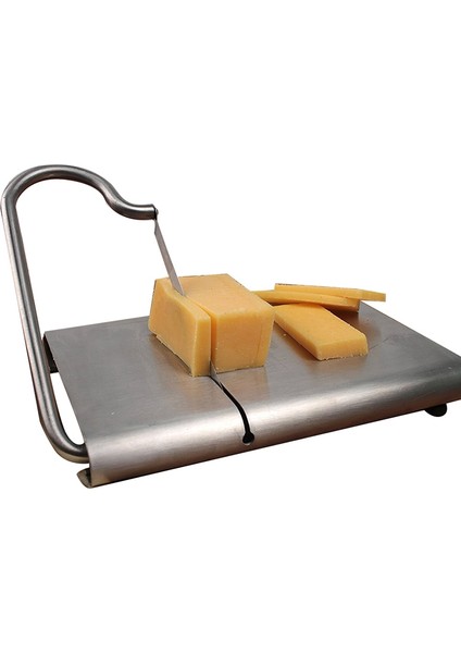 Adet Tel Kesme Peynir Dilimleyici Kesici Mutfak Paslanmaz Çelik Tahta Tereyağı Kesici Peynir Dilimi Peynir Kesme Bıçağı (Yurt Dışından) fırsatları