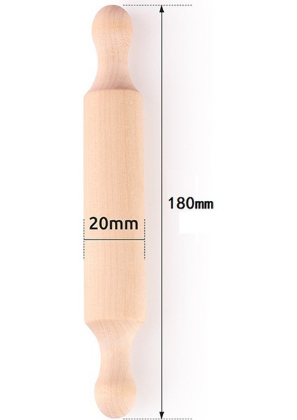 Inç Ahşap Mini Oklava Uzun Mutfak Pişirme Küçük Hamur Oklava Çocuklar Için Fondan Pasta Pizza El Sanatları 10 Adet (Yurt Dışından) fiyatları