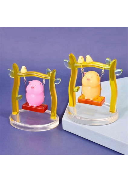 Araba Masası Dekorasyonu Için Sevimli Domuz Silikon Kalıp Aksesuarları (Yurt Dışından) fırsatları