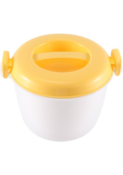 Taşınabilir Mikrodalga Fırın Pirinç Pişirici Çok Fonksiyonlu Buharlı Pişirici 2800 ml Yalıtımlı Öğle Yemeği Kutusu Mikrodalga Için Buharda Pişirme Gereçleri (Yurt Dışından)