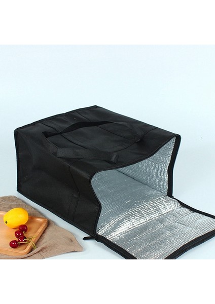 Taşınabilir Öğle Yemeği Soğutucu Çantası Katlanır Yalıtımlı Piknik Buz Paketi Gıda Termal Çantası Içecek Taşıyıcı Yalıtımlı Çanta Teslimat Çantası (Yurt Dışından) fırsatları