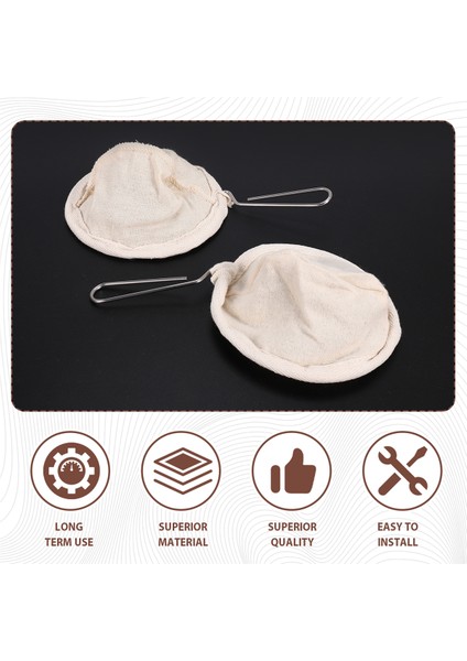 Adet Flanel Kumaş Kahve Filtre Süzgeçleri Saplı Yeniden Kullanılabilir Kahve Damlatıcısı El Yapımı Kahve Aksesuarları Ev Kullanımı Için (Yurt Dışından) fırsatları