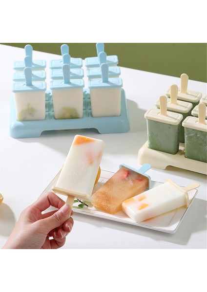 Dondurma Popsicle Kalıbı, Kendin Yap Dondurma Makinesi, Popsicle Kalıbı Buz Tepsisi Mutfak Aletleri Pembe (Yurt Dışından) modelleri