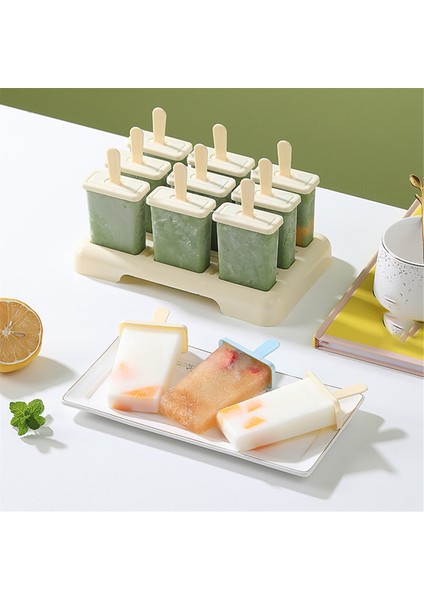 Dondurma Popsicle Kalıbı, Kendin Yap Dondurma Makinesi, Popsicle Kalıbı Buz Tepsisi Mutfak Aletleri Pembe (Yurt Dışından) indirimleri