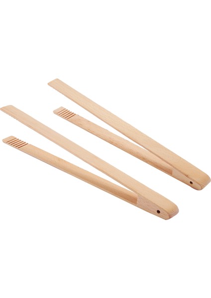 4 Paket 12 Inç Ahşap Tost Maşası ve Mutfak Maşası Yemek Servis Etmek, Et Çevirmek, Tost Tutmak ve Daha Fazlası Için (Yurt Dışından) modelleri