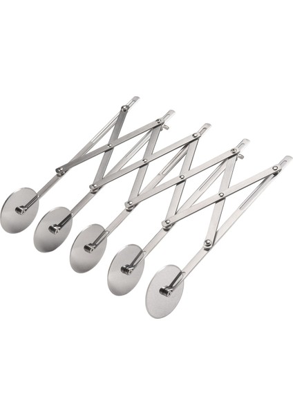 5 Tekerlekli Hamur Kesici Pizza Kesici Çok Tekerlekli Hamur Kesiciler Genişletilebilir Pizza Dilimleyici Fırın Kesici Rulo Hamur Bıçağı (Yurt Dışından) fiyatları