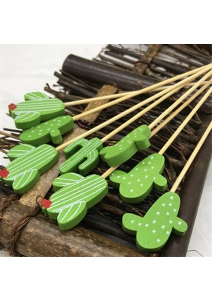 100 Adet Tek Kullanımlık Bambu Kürdanlar Gıda Meyve Kokteyli Kürdanları El Yapımı Kürdanlar Piknik Malzemeleri Dekorasyon A (Yurt Dışından) fırsatları