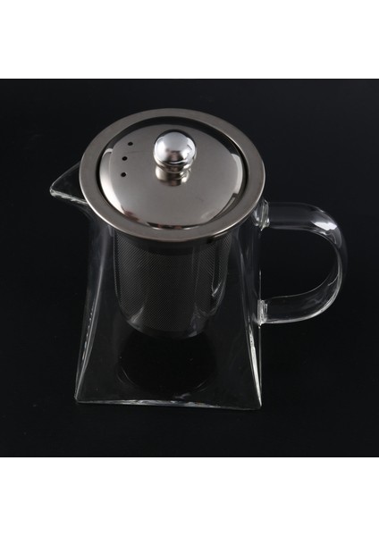 Demlikli Kare Cam Çaydanlık, Süzgeçli 550 ml Borosilikat Çaydanlık, Demlikli Çay Için Şeffaf Yaprak Çaydanlıklar (Yurt Dışından) fiyatları