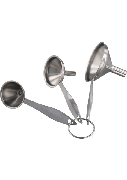 Şişeleri Doldurmak Için 3'ü 1 Arada Huni Paslanmaz Çelik Küçük Mutfak Huni Seti Esansiyel Yağları Sıvı Olarak Aktarmak Için (Yurt Dışından) fiyatları
