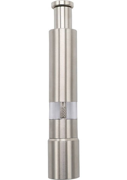 Tek Elle Kullanım Için Başparmak Düğmeli Tuz Öğütücü ve Karabiber Değirmeni Seti, Karabiber, Deniz Tuzu ve Baharatlar Için (Yurt Dışından)