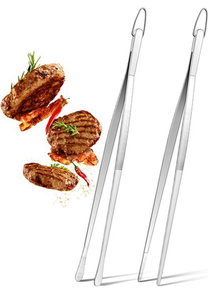 Mutfak Cımbızı Maşası, Paslanmaz Çelik Pişirme Cımbızı - Makarna, Kaplama ve Hassas Küçük Yiyecek Parçalarını Sıkıştırma (Yurt Dışından) fiyatları