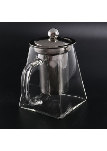 Demlikli Kare Cam Çaydanlık, Süzgeçli 550 ml Borosilikat Çaydanlık, Demlikli Çay Için Şeffaf Yaprak Çaydanlıklar (Yurt Dışından) indirimleri