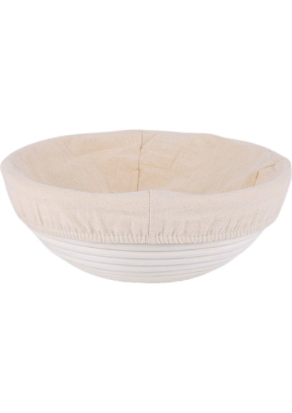 Inç Ekmek Mayalama Sepeti Seti Ekşi Maya Giriş Sepeti + Hamur Kazıyıcı + Hamur Şeklinde Pişmiş Ekmek Için Keten Astar Bezi (Yurt Dışından) fiyatları