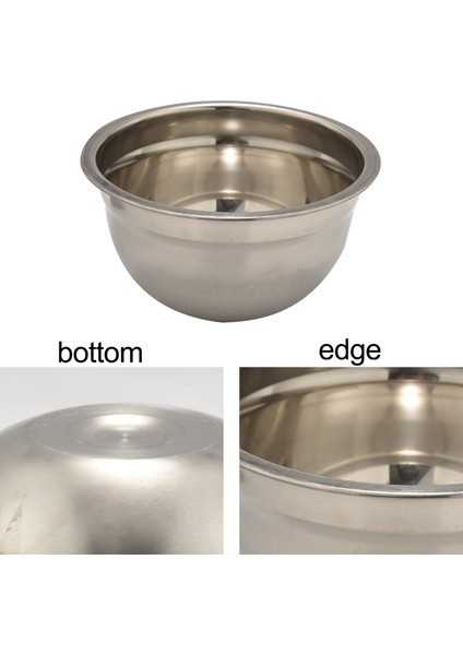 Paslanmaz Çelik Karıştırma Kabı (5'li Set) Meyve Salatası Kasesi Saklama Kabı Seti Mutfak Salata Kasesi (Yurt Dışından) indirimleri