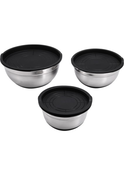 Paslanmaz Çelik Karıştırma Kapları, Salata Kasesi, Kaymaz Istiflenebilir Servis Kasesi, Hava Geçirmez Kapaklı, Mutfak, Pişirme, Fırınlama Vb. Için (Yurt Dışından) modelleri