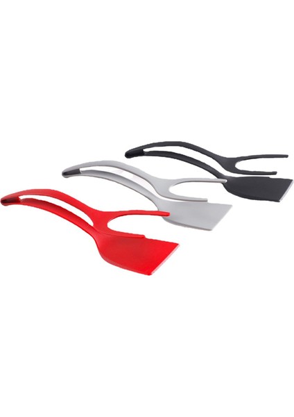 Adet 2'si 1 Arada Mutfak Gereçleri Naylon Klips Mutfak Aksesuarları Biftek Spatula Maşa Pense Krep Pişirme Makinesi Aletleri (Yurt Dışından)