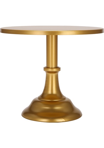 Doğum Günü Düğün Partisi Için Metal Demir Kek Standı Yuvarlak Kaide Tatlı Tutucu Kek Sergileme Rafı Fırın Kapları (Altın) (Yurt Dışından)