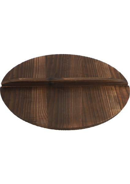 Mutfak Çok Fonksiyonlu Ahşap Tencere Kapağı Saplı Tava Kapağı Çevre Dostu Haşlanmaya Karşı Dayanıklı Ahşap Pişirme Kabı Kapağı 40 cm (Yurt Dışından) fiyatları