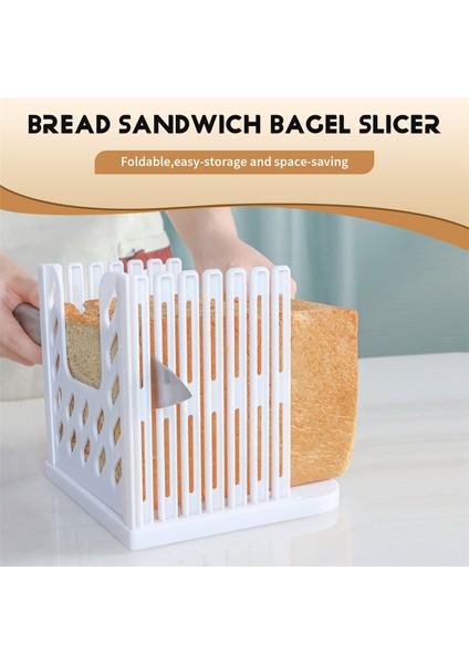 Ekmek Dilimleyici Tost Dilimleyici Ekmek Tost Dilimleyici Simit Somun Dilimleyici Sandviç Makinesi Tost Dilimleme Makinesi Katlanır Ekmek Kesici (Yurt Dışından) fırsatları