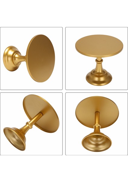 Doğum Günü Düğün Partisi Için Metal Demir Kek Standı Yuvarlak Kaide Tatlı Tutucu Kek Sergileme Rafı Fırın Kapları (Altın) (Yurt Dışından) indirimleri