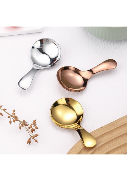 Kutular Için Küçük Kaşıklar, Tuz Şeker Baharatlar Kahve Çay Tatlılar Için Toplam 4 Adet Kısa Saplı Kaşık (Yurt Dışından) fırsatları