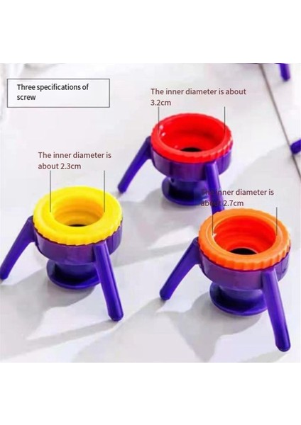 Şişe Kapağı Kiti, Evrensel Plastik Şişe Boşaltma Kiti, Çok Işlevli Şişe Kapağı Ters Şişe Tutucu (Yurt Dışından) fırsatları