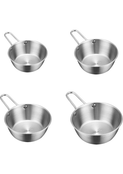 Saplı Yuvarlak Pirinç Şarap Kasesi Paslanmaz Çelik Ev Yemek Sos Kaseleri Sofra Takımları Yemek Takımları Mutfak Eşyaları (Yurt Dışından)