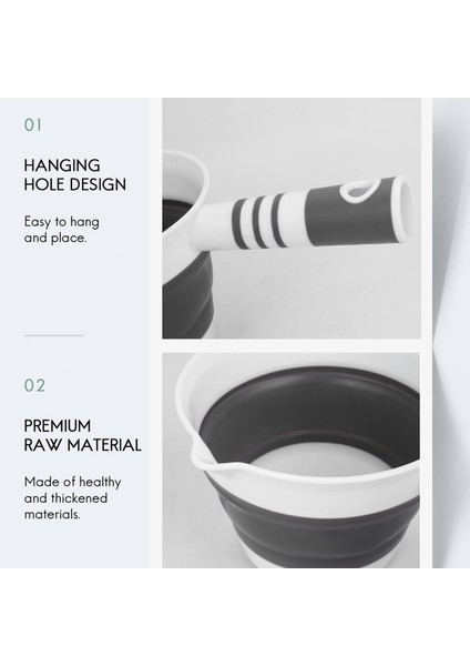 2'li Katlanabilir Su Kepçesi, Katlanabilir Su Kepçesi, Katlanabilir Banyo Kaşığı Kepçesi, Mutfak Banyo Için Yerden Tasarruf (Yurt Dışından) modelleri