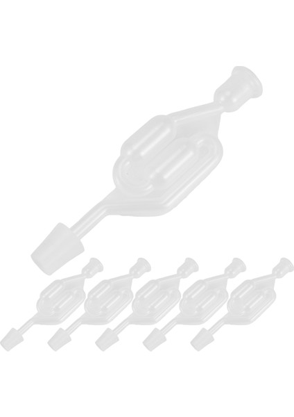 Şarap Yapımı, Bira Demleme Camı ve Damacana Fermentörü Için 6 S Şeklinde Kauçuk Tıpalı Egzoz Contası Vanası ve Çift Hava Kilidi (Yurt Dışından) modelleri