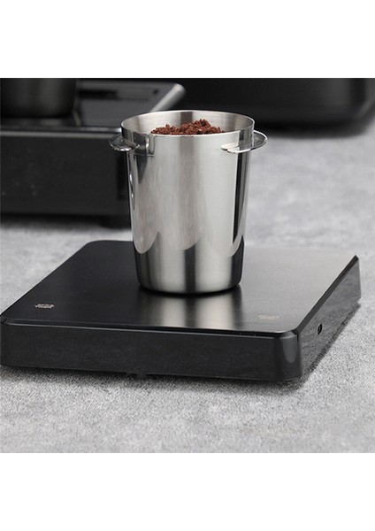 53MM Kahve Dozajlama Tutucu Bardak Toz Besleyici Makinesi Dayanıklı Parça Aşınma Dağıtıcı Kahve Gereçleri Aksesuarları, Siyah (Yurt Dışından) fırsatları