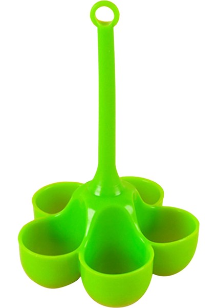 Delikli Silikon Yumurta Pişirici Yüksek Sıcaklığa Dayanıklı Buharda Pişmiş Yumurta Tepsisi Gıda Sınıfı Tamamlayıcı Gıda Araçları Yeşil (Yurt Dışından)